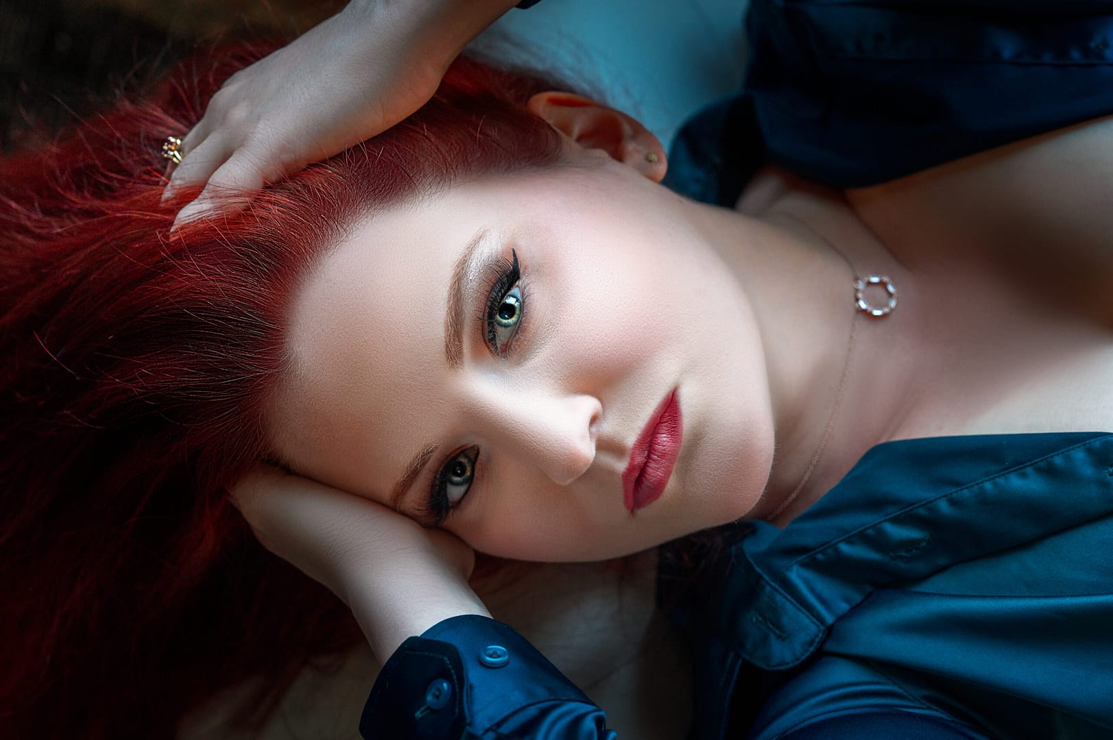 Self-love boudoir session in Chicago celebrating strength and personal transformation