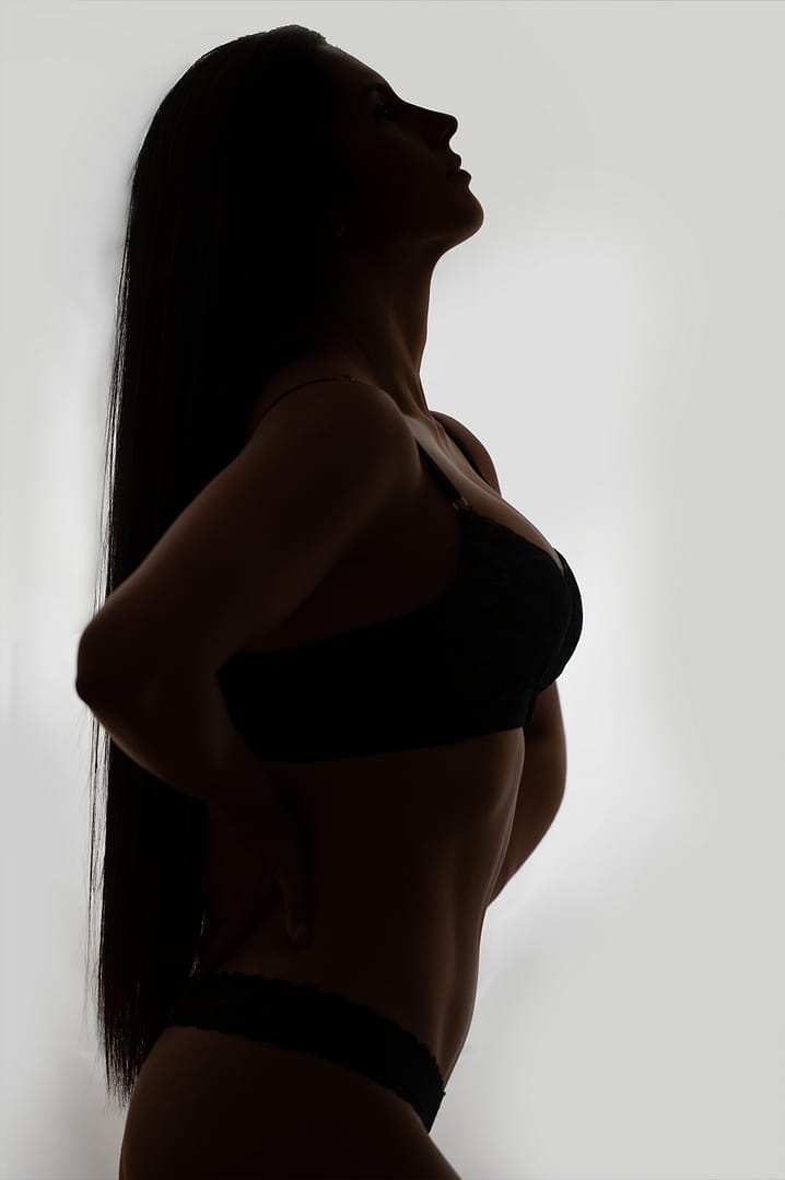 Boudoir Studio Session in Chicago Boudoir photography session at professional studio in Chicago