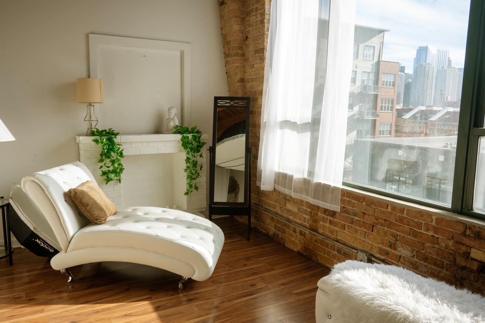 Nickolaus21 boudoir studio interior, West Loop Chicago